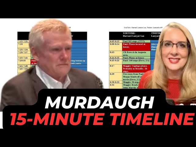 Murdaugh Murders: Lawyer's 15-Minute Timeline