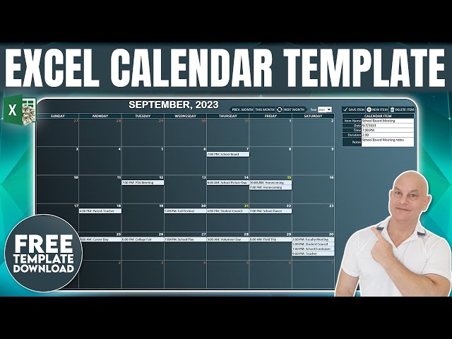 How To Make A Calendar In Excel 2024 For Unlimited Years [From Scratch + Free Template]