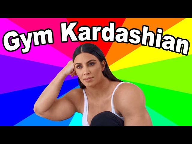 What is gym kardashian? A look at the buff kim kardashian twitter meme