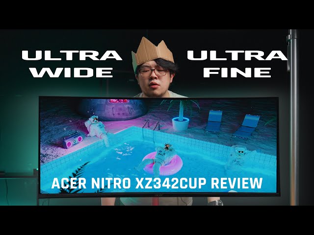 Acer Nitro XZ342CUP Monitor - This Ultrawide got me Ultra-hyped! (Punboxing)