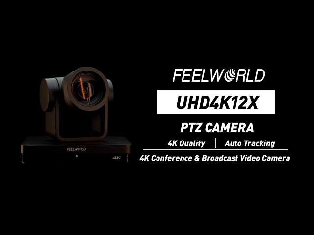 FEELWORLD UHD4K12X new release 4K 30fps/3G-SDI/USB/IP Live Streaming PTZ  Zoom camera