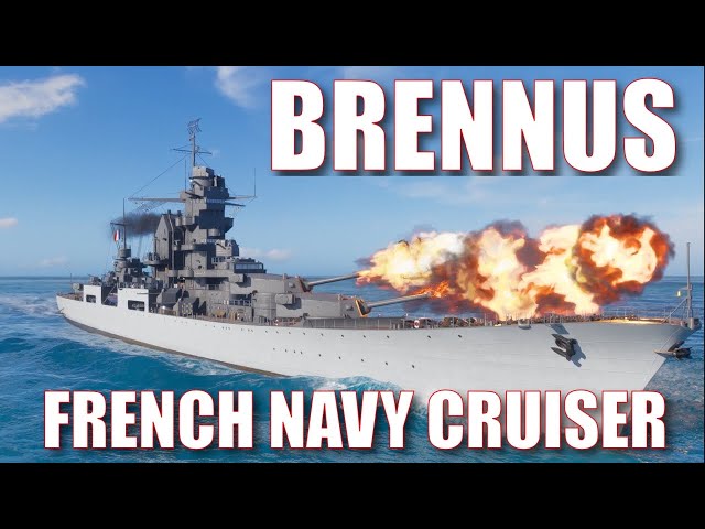 Brennus French Heavy Cruisers World of Warships Wows CA Preview Guide