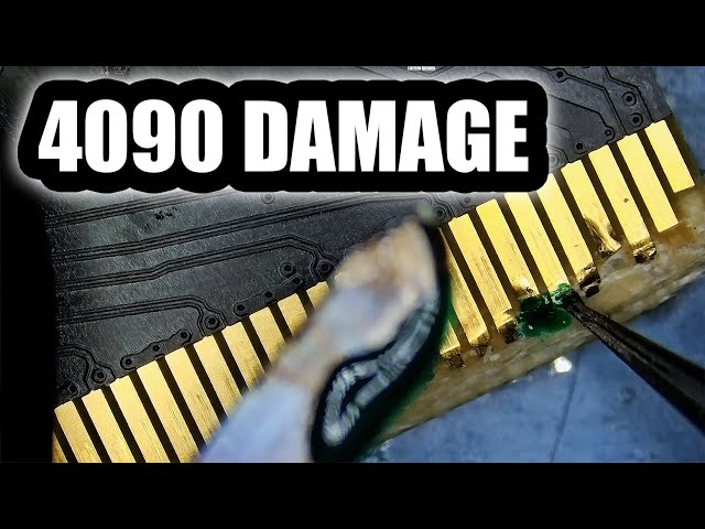 4090 Graphics card PCIE Connector Pin damage Repair