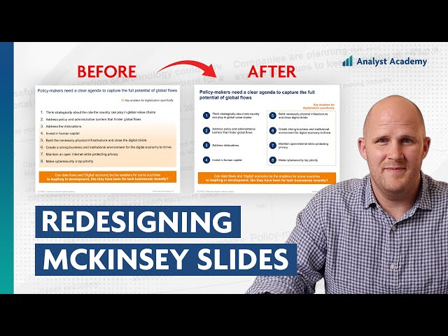 How I redesigned 3 McKinsey slides (and made them better!)