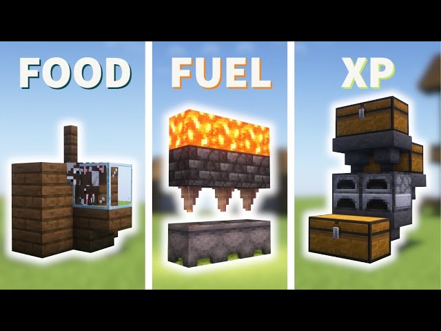 5 MUST-HAVE Starter Farms for Minecraft 1.20!