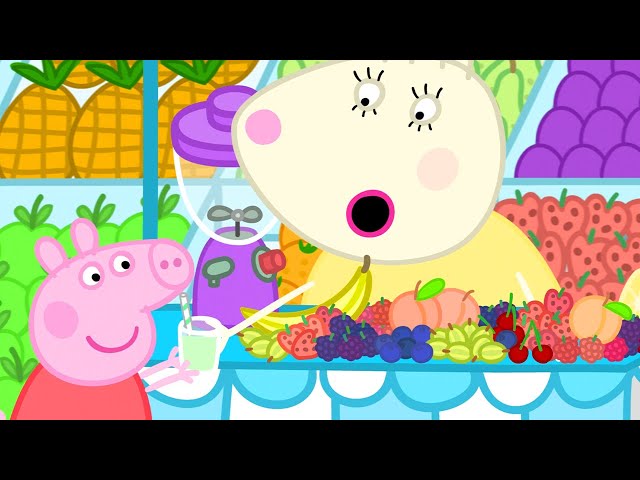 Peppa Pig Loves Vegetables and Fruits Smoothie