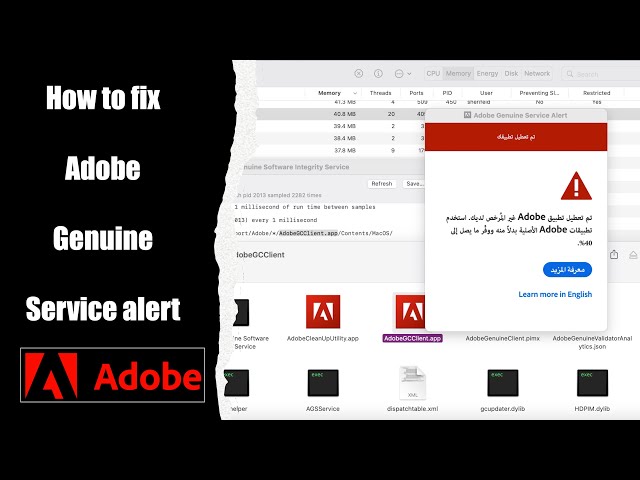 [FIXED] How to completely disable Adobe genuine software integrity service alert - Mac