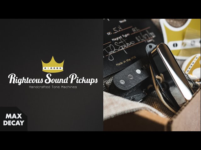 Righteous Sound Sparrow and Revelator Pickups Demo