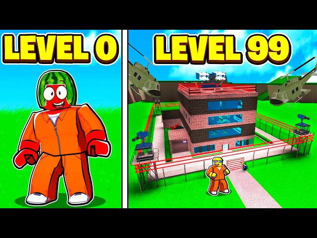 NOOB to PRO in MAX SECURITY in PRISON TYCOON Roblox