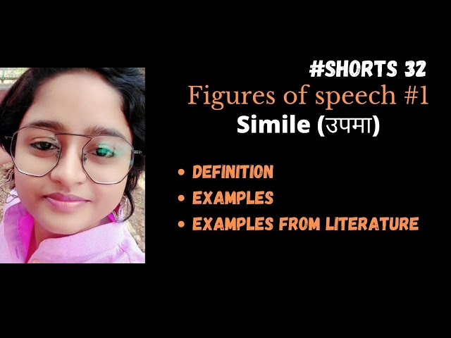 simile in just 1 minute | figures of speech in shorts | #shorts 32 | #simile_in_shorts