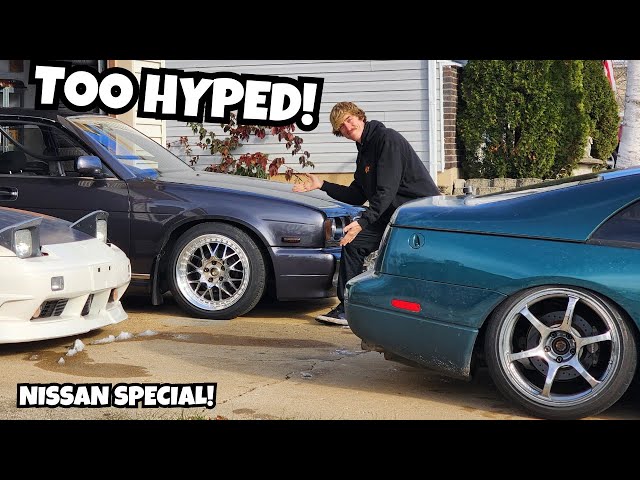 Diving into all 3 of my Nissan Project Cars!