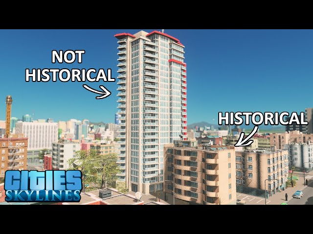 What are historical buildings? | Cities: Skylines Tutorial