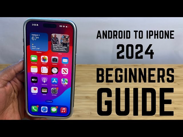 Switching from Android to iPhone 2024 - Complete Beginners Guide