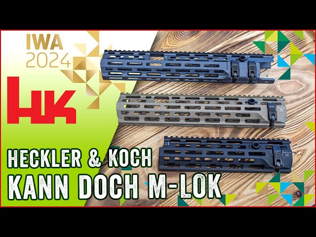 M-Lok Handschutz für Heckler & Koch MR223 & MR308 - IWA2024
