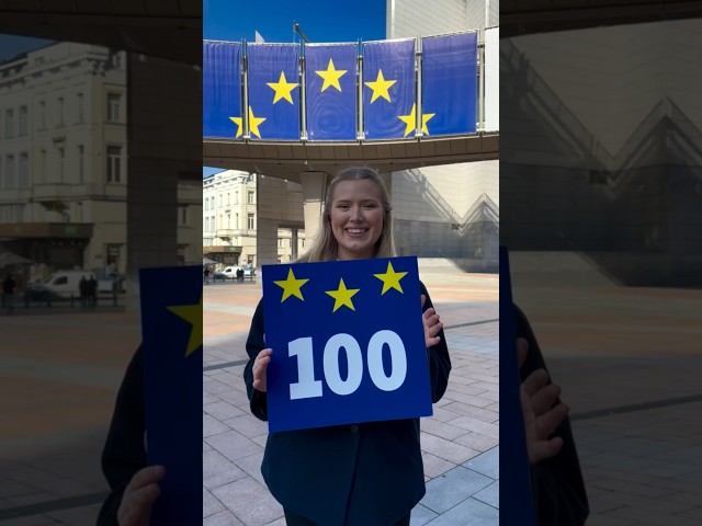 100 days to go! #useyourvote #euelections2024 #shorts #europeanparliament