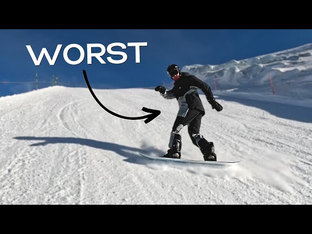 Snowboard Turn Exercises (RANKED WORST TO BEST)