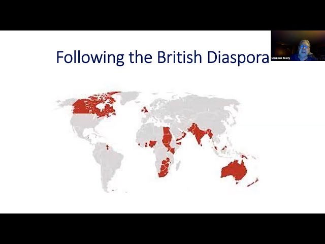 Following the British Diaspora – Maureen Brady (19 October 2023)