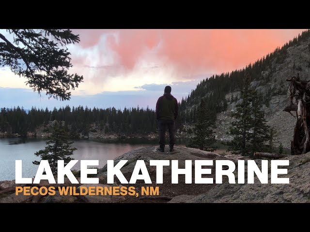 Backpacking to Lake Katherine Alone - Pecos Wilderness, NM