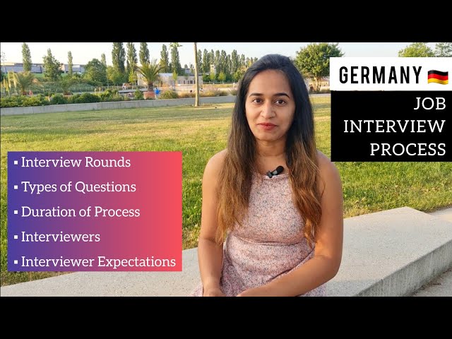 Job Interview Process in Germany 🇩🇪 | Rounds, Time, People