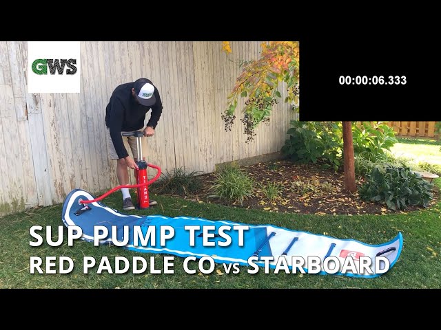 Starboard Tiki Pump Vs Red Paddle Co Titan 2 Pump