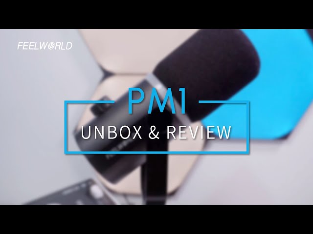 FEELWORLD PM1 Dynamic Microphone Budget XLR/USB Mic Review