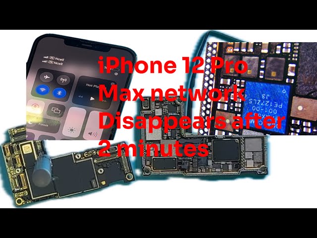 iPhone 12 Pro Max network problem #iphone ( cellular) after 2 minute network disappear 🫠