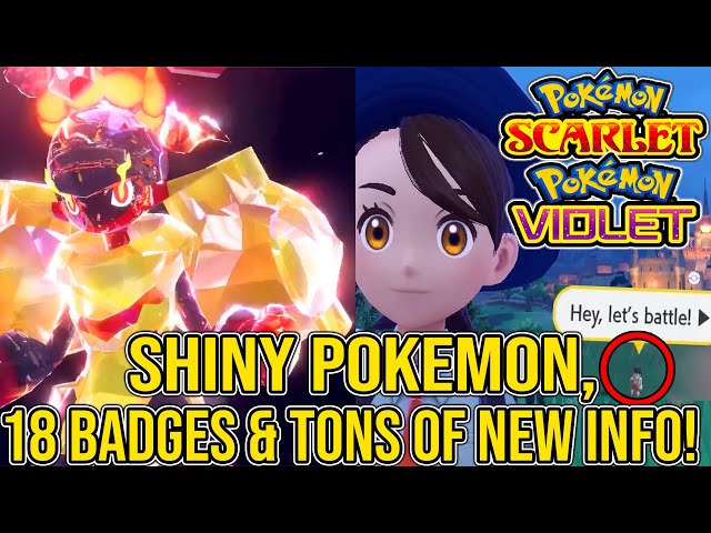 All NEW Pokémon Info (Recap) & FULL Preview for Pokémon Scarlet and Violet!
