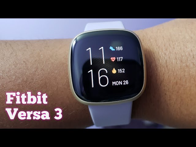 Fitbit Versa 3 Grape Thistle Soft Gold Review