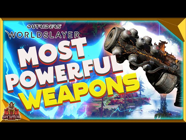 Outriders Worldslayer Best Legendary God Roll Weapons To Look Out For - Most Powerful Guns To Use