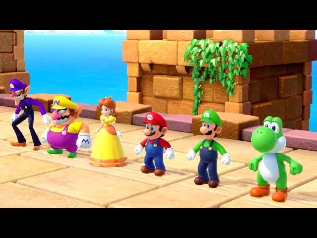 Super Mario Party - All Wacky Minigames