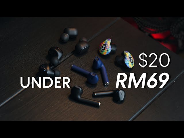 Best Budget TWS Earbuds Under RM100 | $30 (Comparison Review + Giveaway)