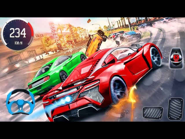 Real Extreme Sport Car Racing Simulator 3D - Drive For Speed Car: Asphalt 8 - Android GamePlay #2