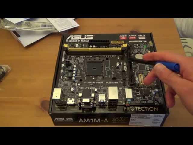 Unboxing ASUS AM1M-A Motherboard