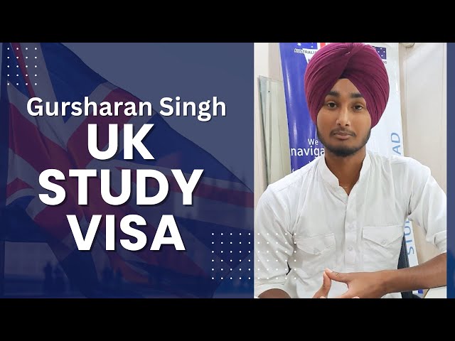 Gursharan Singh UK Study Visa #ukstudentvisa #uk2023 #newsupdate #navigatorsoverseas