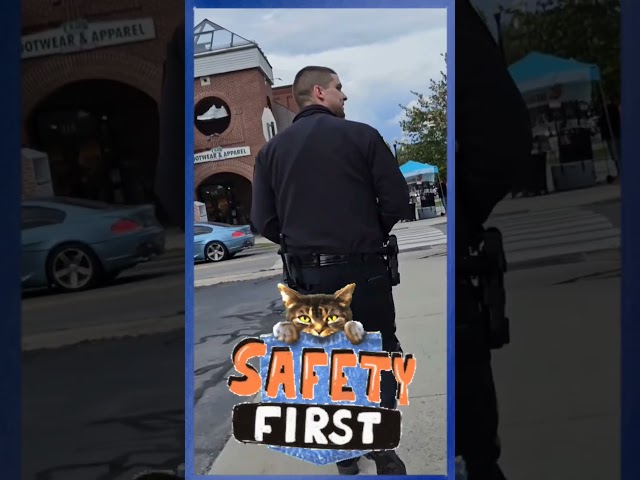 HANDS OUT OF POCKETS FOR SAFETY, KEENE NH #1ACOMMUNITY