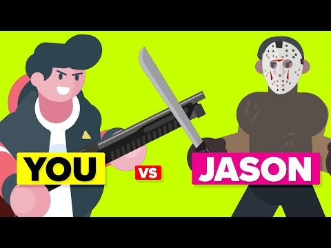 YOU vs JASON VOORHEES - How Can You Defeat and Survive It (Friday the 13th Movie)