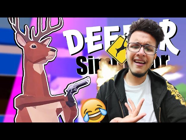 Deer Simulator - Ye Deer Hai Ya Spider Man😂 | Funniest Game Ever