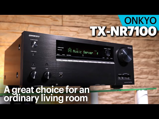 Onkyo TX-NR7100 AV receiver review