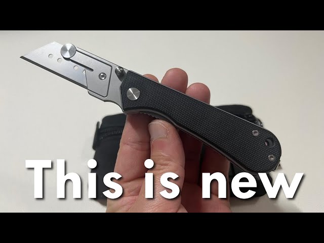 This is a new boxcutter that looks purty - NUKNIVES Utility Knife
