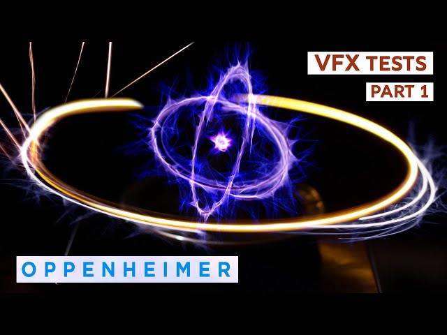 Oppenheimer VFX asset tests | Subatomic effects