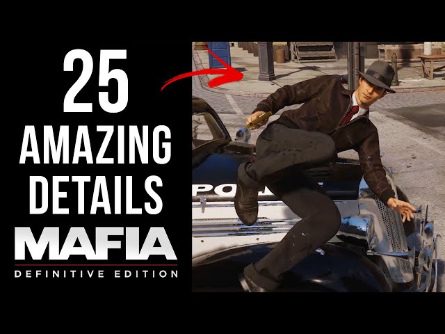 25 AMAZING Details in Mafia: Definitive Edition