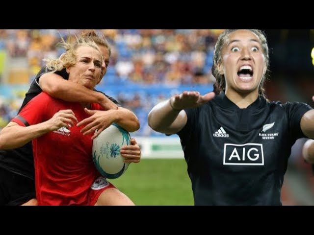 Women's Rugby is BRUTAL | Big Hits & Tackles