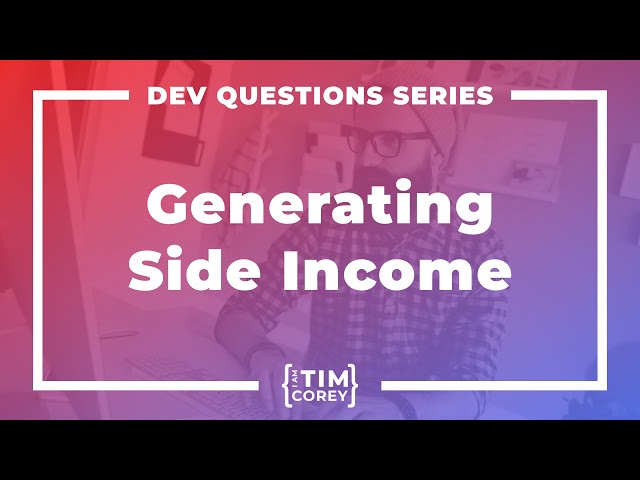 How Do I Get Side Income as a Developer?