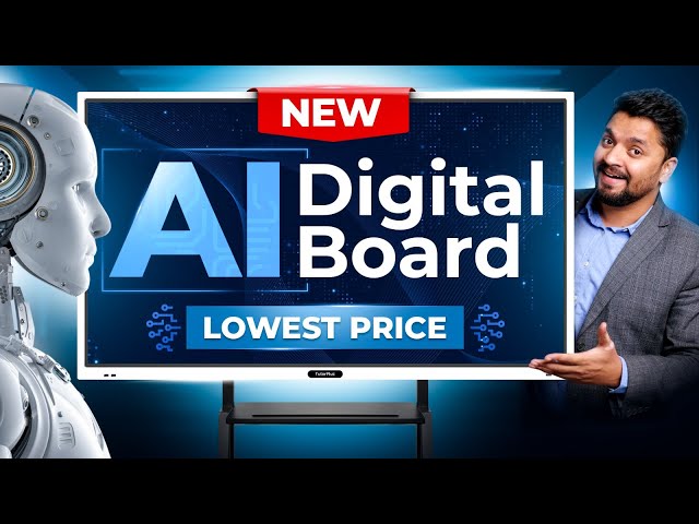 India का सबसे सस्ता AI Based Digital Board | Latest Digital Board for Teaching | @Edusquadz