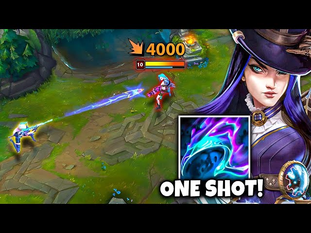 This new mathematically correct Caitlyn build does disturbing amounts of damage
