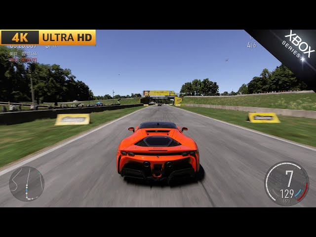 Ferrari SF90 Stradale 2020 - Forza Motorsport | Road America | Gameplay(XSX)[4K60FPS HDR]