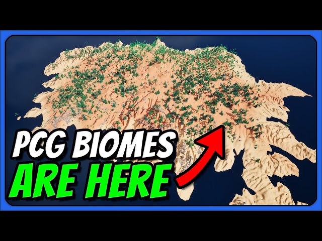 How to Get Started with PCG Biomes in Unreal Engine 5.4