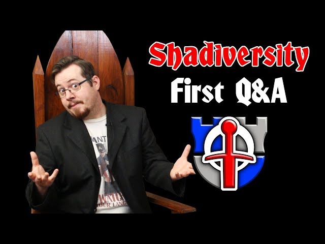 Shadiversity Q&A, talking swords, fantasy and fighting deadly snakes!