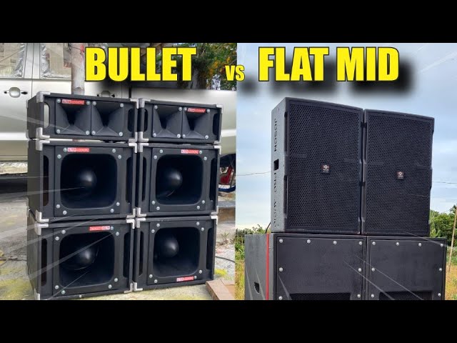 Alin ang Mas-Magandang Gamitin?? Bullet MIDHI or FLAT MID | Speaker Box