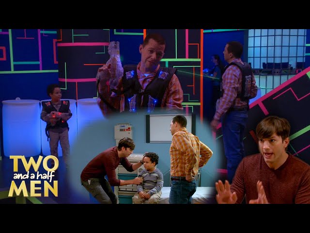 Louis Is Injured on Alan’s Watch | Two and a Half Men
